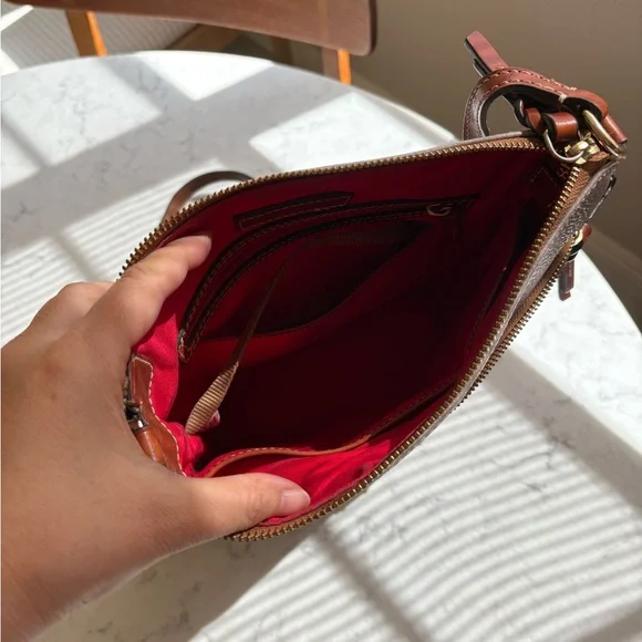 Dooney & Bourke Pebble Leather Crossbody Bag - Picture 2 of 5